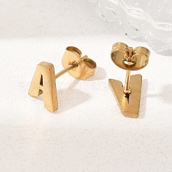 Boucles d'oreilles à tige en acier inoxydable 304&nbsp;SA-T001-03G