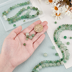 3 нити 3 стиля натуральные зеленые авантюриновые бусины нити G-OC0005-11