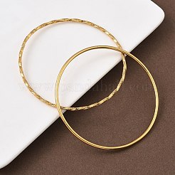 7 шт. браслетов из нержавеющей стали 304 для женщин BJEW-C132-03G