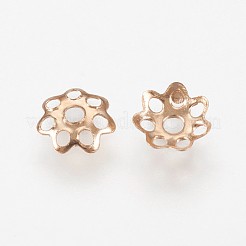 Многолепестковые железные бусинки&nbsp;IFIN-F146-01KCG