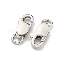 925スターリングシルバーカニカン  プラチナメッキ  13.5x5.5x2.5mm&nbsp;STER-C005-07P