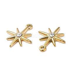 Вакуумное покрытие pvd нержавеющая сталь 201 с подвесками из стразов&nbsp;STAS-J401-VC942