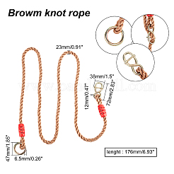 Веревочный шнур полиэтиленовый&nbsp;FIND-WH0062-08