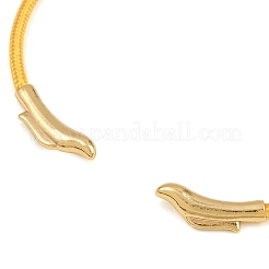Fabrication de bracelets en fil d'acier tressé&nbsp;KK-CBA6056-02I-G