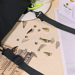 50 шт. заклепки из сплава с острым конусом&nbsp;FIND-CA0009-74