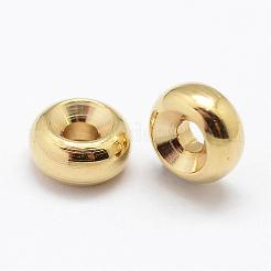 Perline di distanziatore in ottone&nbsp;KK-P095-19-B