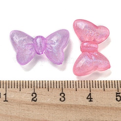 Светящиеся прозрачные акриловые бусины&nbsp;OACR-E041-11