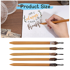 Ручки из бамбукового пера DIY-WH0387-96A