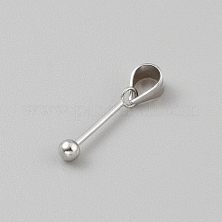 925 Sterling Silber Anhänger Bügel&nbsp;STER-WH0004-053A-P