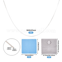 925 Boxketten aus Sterlingsilber&nbsp;STER-TA0001-26