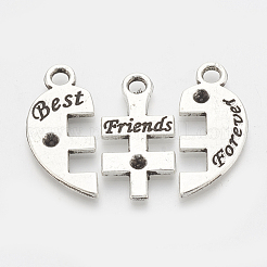 Сплавочные сеттинги для кулона (стразы) TIBE-N001-03AS-LF