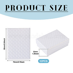 Подарочные коробки для хранения из фактурного картона с ромбами&nbsp;CON-TAC0010-03A-01