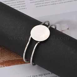 Accessoire de bricolage de bracelet en laiton&nbsp;X-BJEW-K156-01P