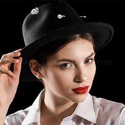 8 шт. 4 стиля латунная брошь-булавка JEWB-DR00020