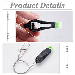 5 шт. пластиковая и стальная проволока для морской рыбалки&nbsp;FIND-ME0002-62