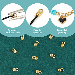 925 конец шнура из стерлингового серебра DIY-BC0014-05B-G