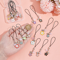 20 шт. сплав эмали мобильные ремни&nbsp;HJEW-OC00058