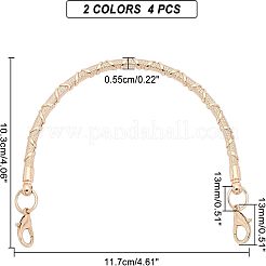 4шт 2-х цветная железная ручка для сумки&nbsp;FIND-FH0001-95