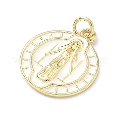 Латунь эмаль подвески&nbsp;LS-KK-H255-05G-02