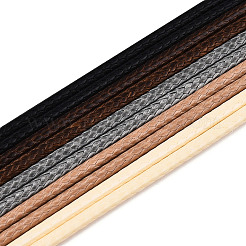 Изготовление плетеного ожерелья из вощеного хлопкового шнура MAK-YWC0001-01P-M2