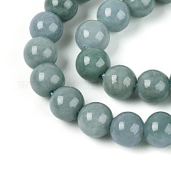 Естественный жадеит бисер пряди&nbsp;G-N353-07B-01