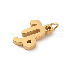 Ciondoli in acciaio inossidabile 304&nbsp;STAS-R001-04G-10