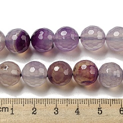 Граненые естественно агат бисер пряди&nbsp;G-F447-12mm-K01