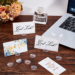 Прозрачный пластиковый держатель для карт&nbsp;ODIS-NB0001-37A