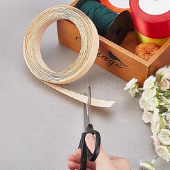 Кромочная лента с уплотнением под дерево&nbsp;WOOD-WH0025-04A