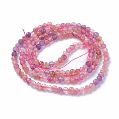 Натуральный супер семь клубничных кварцевых шариков G-F460-36