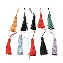 Нейлон кисточка кулон украшение&nbsp;HJEW-P013-01M