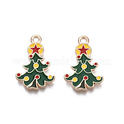 Noël pendentifs émail en alliage&nbsp;ENAM-Q442-64