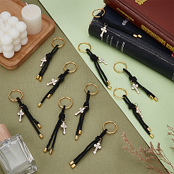 10шт. подвеска из полиэфирного витого шнура&nbsp;KEYC-FG00002