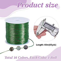 16 рулон 16 цвета плоская эластичная хрустальная нить&nbsp;EW-PH0001-13