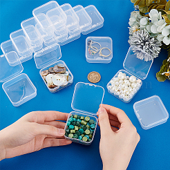 Пластиковые бисера контейнеры CON-WH0105-16C