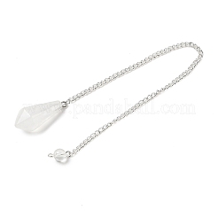 Природный кварцевый кристалл конические заостренные маятники для биолокации&nbsp;G-A249-02S-10