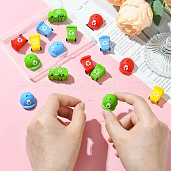 16 Stück 3 Arten Silikonperlen&nbsp;SIL-CJ0003-14