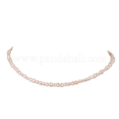 Ожерелья из натуральных пресноводных жемчужин&nbsp;NJEW-JN05777