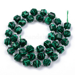 Perline malachite fili sintetici&nbsp;X-G-R482-28-8mm