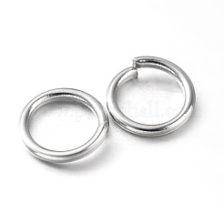 Umweltfreundliche PVD-Vakuumbeschichtung und langlebige offene Biegeringe aus plattiertem Messing&nbsp;KK-E663-4mm-P