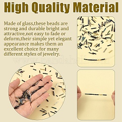 240 шт. 24 вида стеклянных витых бусин SEED-YW0003-12