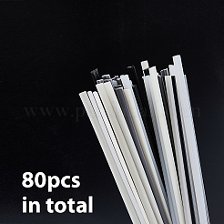 プラスチック溶接棒2セット  車のバンパー修理アクセサリー  ミックスカラー  200x5x2mm  4色  10個/カラー  40個/セット&nbsp;FIND-FH0005-98