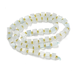 Природные Аквамарин бисер нитей G-G053-B10-01D