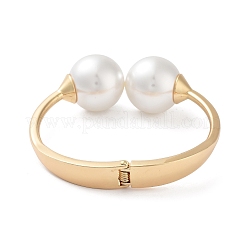 Акриловые браслеты с круглыми бусинами&nbsp;BJEW-C058-04G