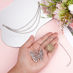 4 шт. железная цепь для ремня безопасности&nbsp;HJEW-DR00257