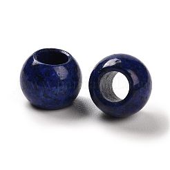 Synthetische Edelsteinimitation Lapislazuli europäische Perlen&nbsp;G-R488-01L