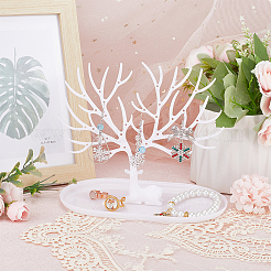 Пластиковый держатель для сережек для ювелирных изделий ODIS-WH0001-50A