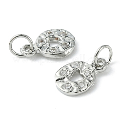 Стойки обшивки латунь микро проложить Циркон подвеску KK-K332-09P