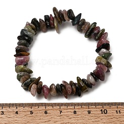 Braccialetti elasticizzati con perline di tormalina naturale multicolore&nbsp;GG-CBA0FEA-01C