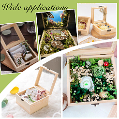 Деревянные коробки для упаковки ювелирных изделий&nbsp;CON-WH0086-211